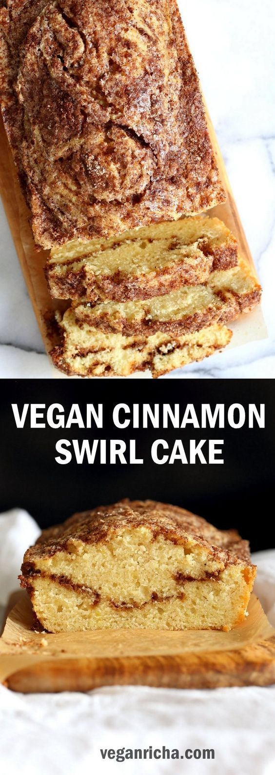 Vegan Cinnamon Swirl Cake - Vegan Richa -   15 cake Simple middle ideas