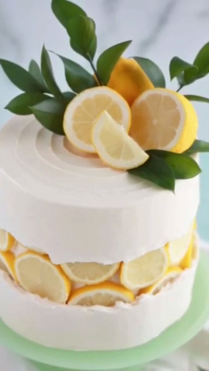 Decorating cake with lemons -   15 crazy cake Designs ideas