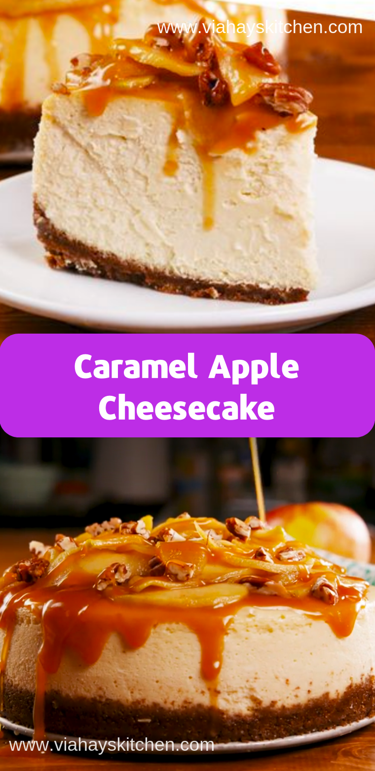 Caramel Apple Cheesecake ( Desserts, Cakes ) -   15 desserts Caramel apple ideas