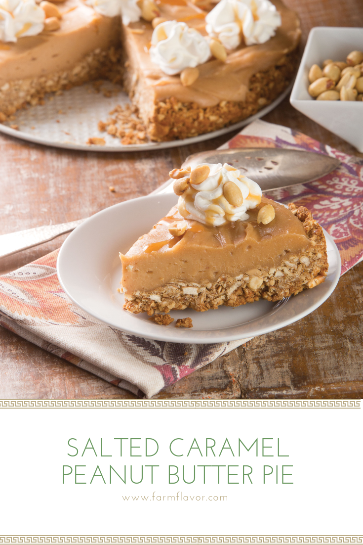 Salted Caramel Peanut Butter Pie -   15 desserts Caramel peanut butter ideas