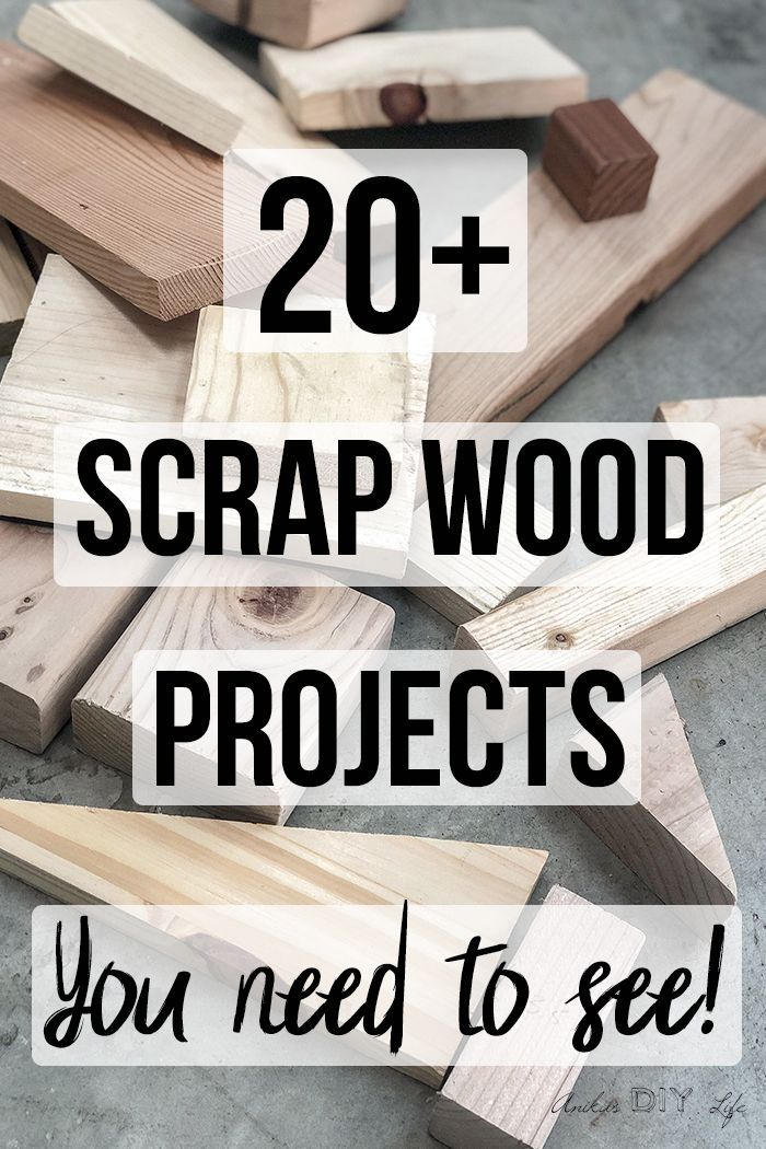 Easy Scrap Wood Ideas for beginners -   15 diy projects With Wood scraps ideas