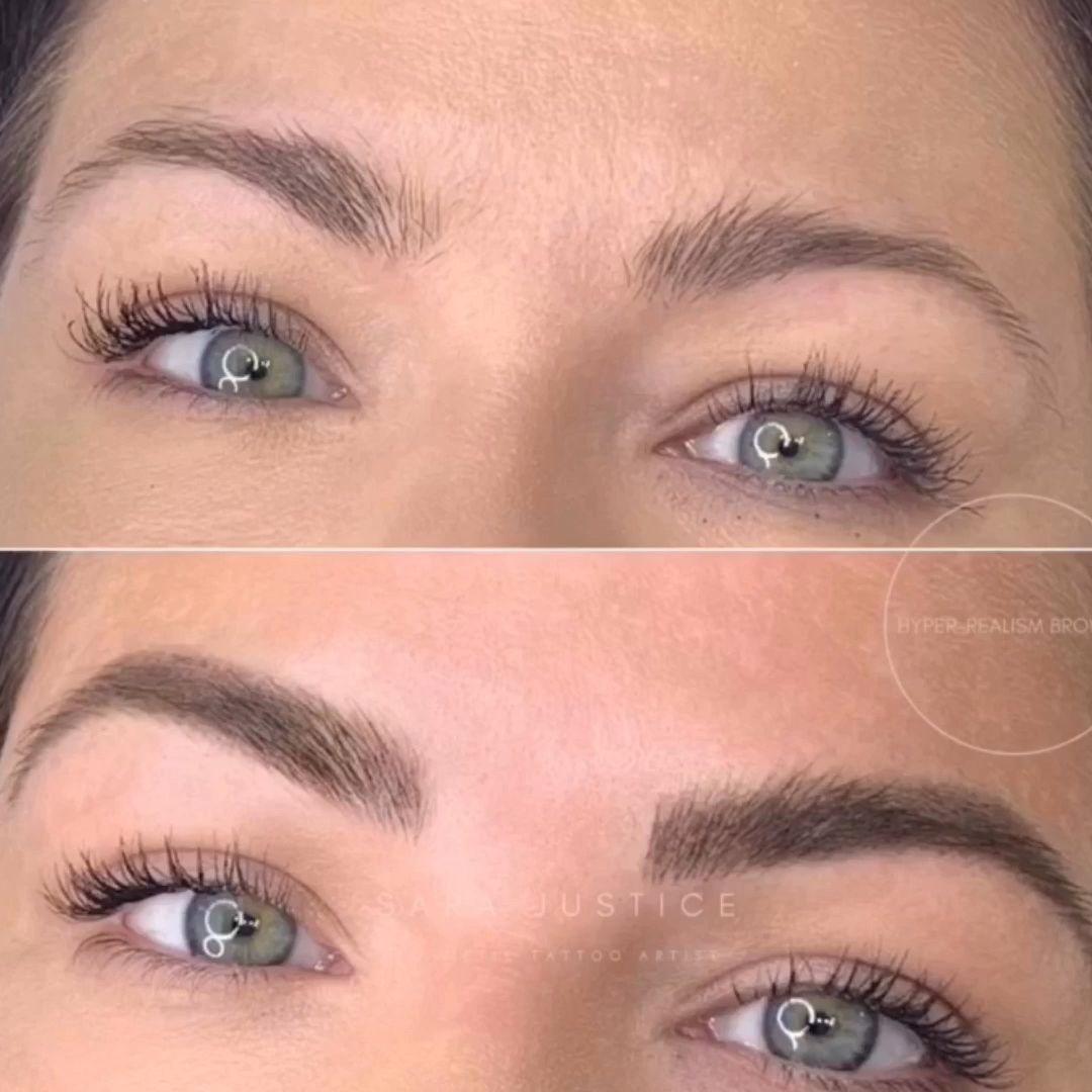 The most advanced cosmetic eyebrow tattoo this is not microblading -   15 hair Brown eyebrows ideas