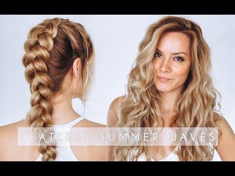 20 Perfect Ways to Get Beach Waves in Your Hair -   15 hair Waves braid ideas