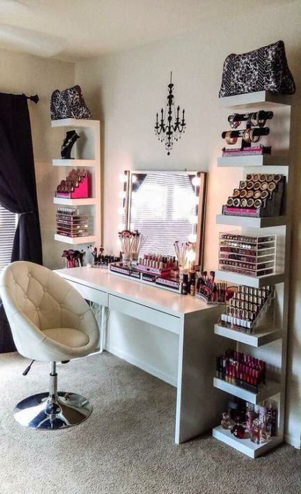 43 Ideas Makeup Room Ideas Beauty Storage Chairs -   15 makeup Room chair ideas