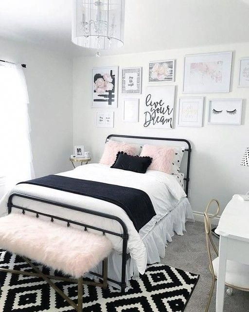 15 room decor Pink black ideas