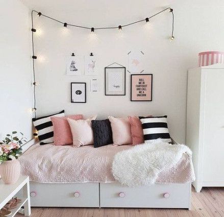 15 room decor Pink black ideas