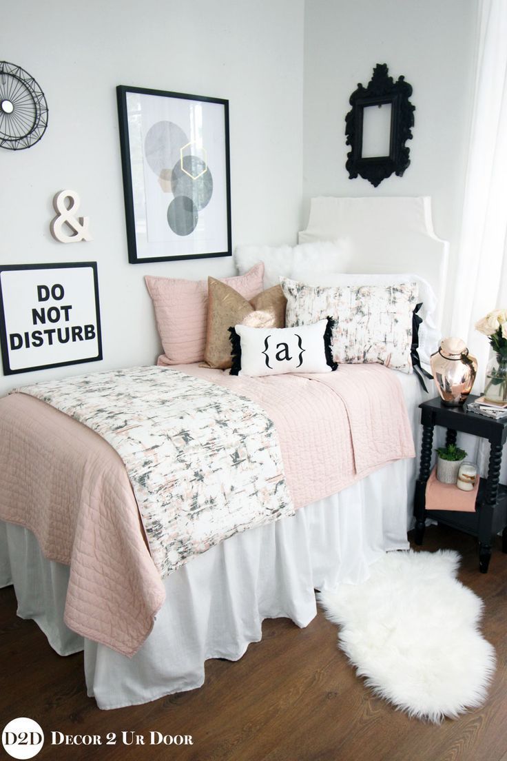 15 room decor Pink black ideas