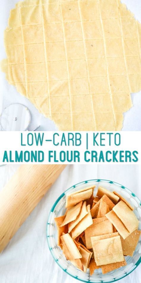 How to Make Low Carb Almond Flour Crackers -   16 diet Ketogenic almond flour ideas