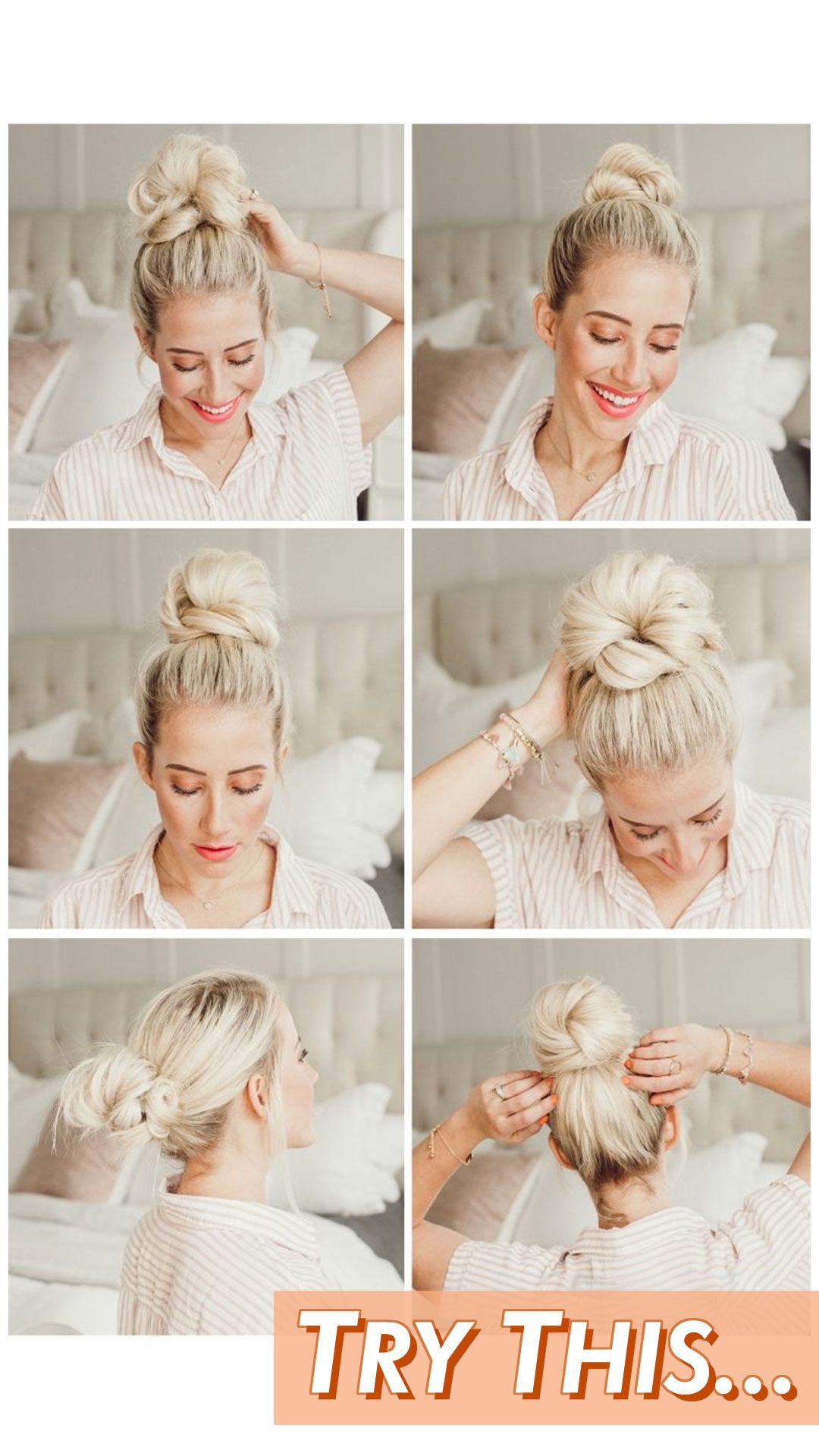 SIMPLE & GORGEOUS - Messy Bun Hairpiece -   16 hairstyles Messy life ideas