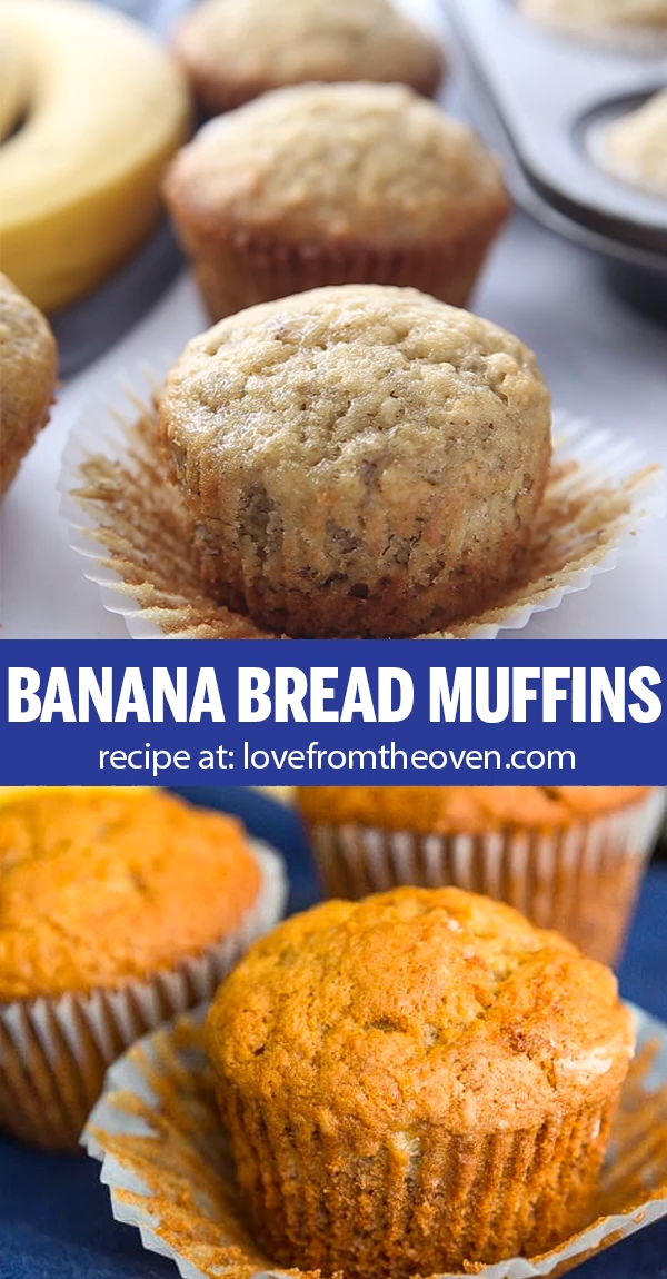 BANANA BREAD MUFFINS -   16 healthy recipes Baking banana bread ideas