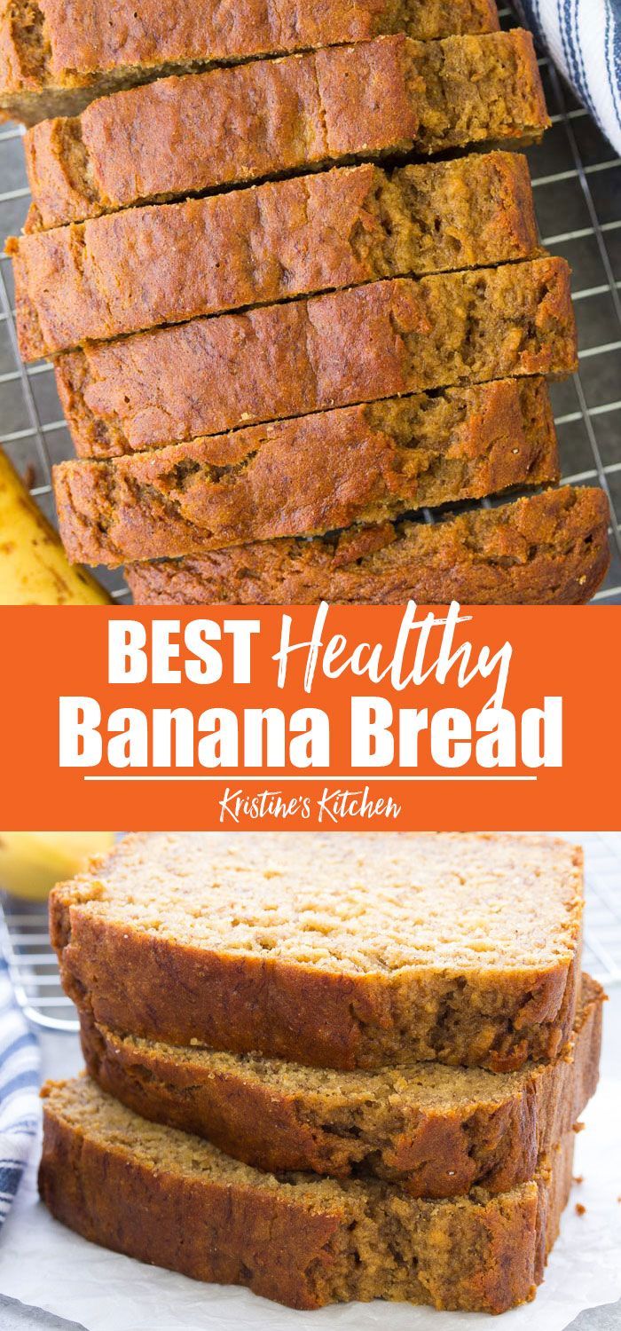 Healthy Banana Bread Recipe -   16 healthy recipes Baking banana bread ideas