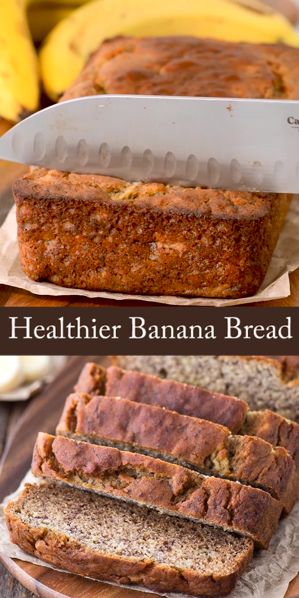 Healthier Banana Bread -   16 healthy recipes Baking banana bread ideas