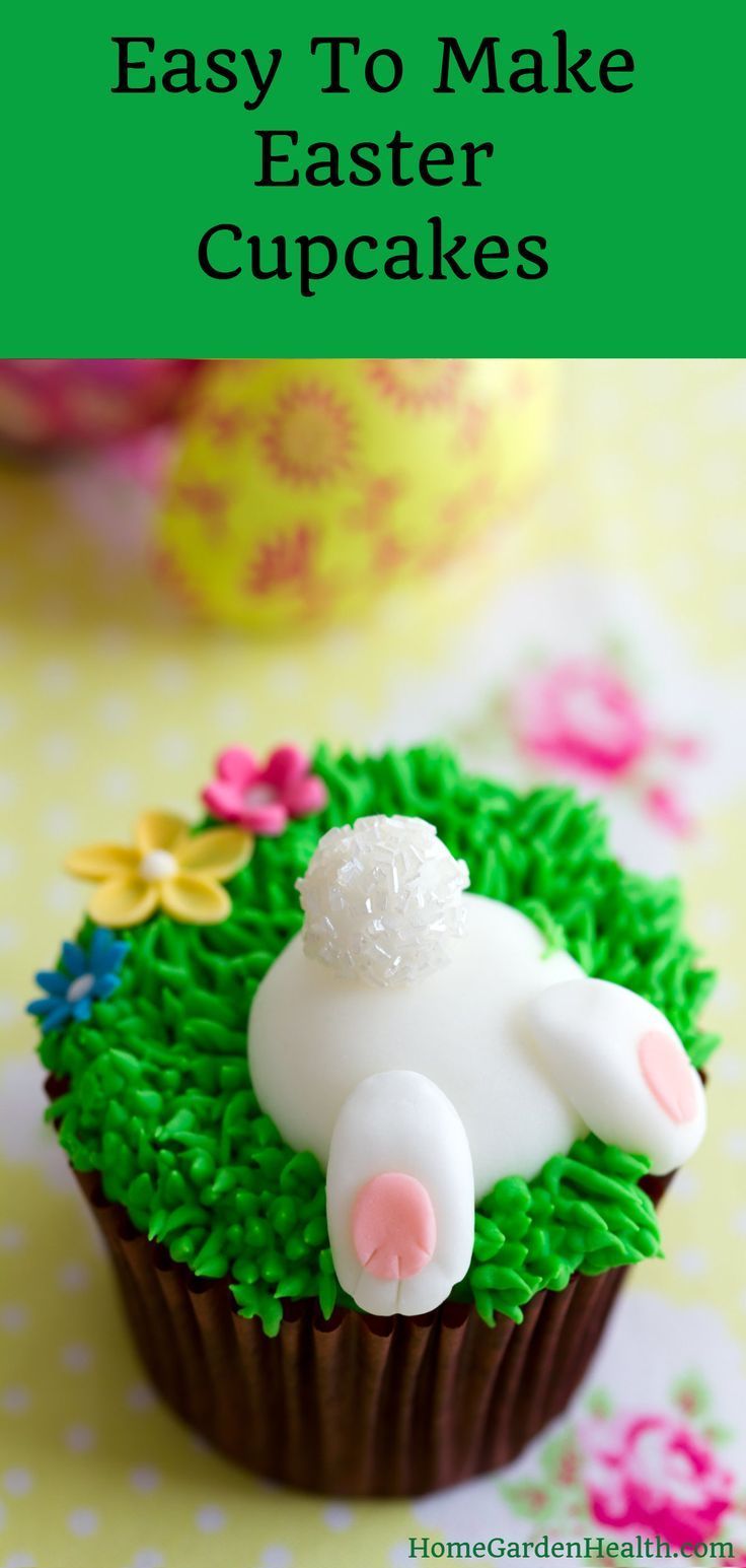 17 Easy Easter Cupcake Recipes - Delicious and Fun! -   17 easter desserts For A Crowd ideas