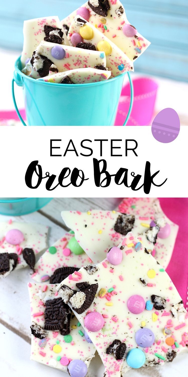 Easy Easter Oreo Bark -   17 easter desserts For A Crowd ideas