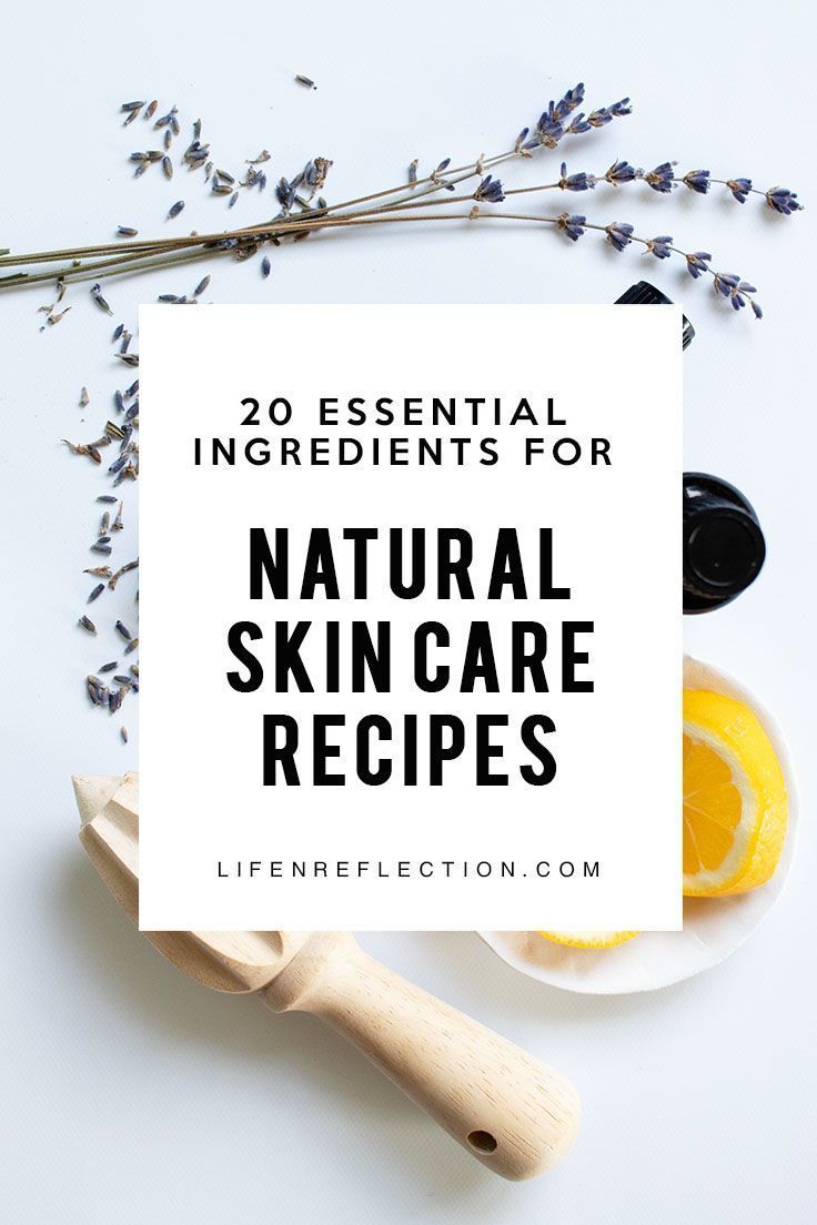 20 Essential Ingredients for DIY Natural Skincare -   17 skin care Recipes skincare ideas