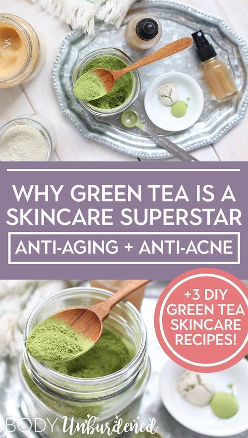 Why Green Tea is a Skincare Superstar + 3 DIY Green Tea Skincare Recipes -   17 skin care Recipes skincare ideas
