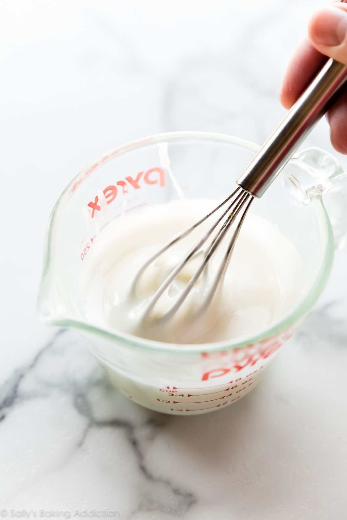 Perfect Vanilla Icing (Just 3 Ingredients) | Sally's Baking Addiction -   18 cake Homemade powdered sugar ideas