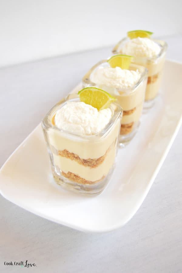 Key Lime Pie Dessert Shooters | Cook. Craft. Love. -   18 desserts Summer lime pie ideas