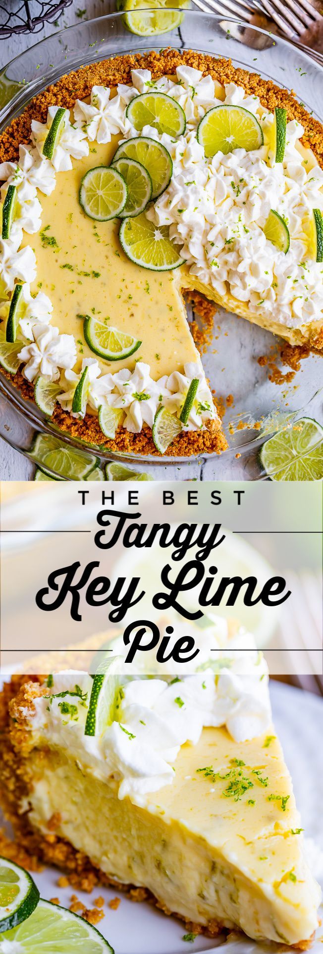 The Best Zesty Key Lime Pie Recipe from The Food Charlatan -   18 desserts Summer lime pie ideas