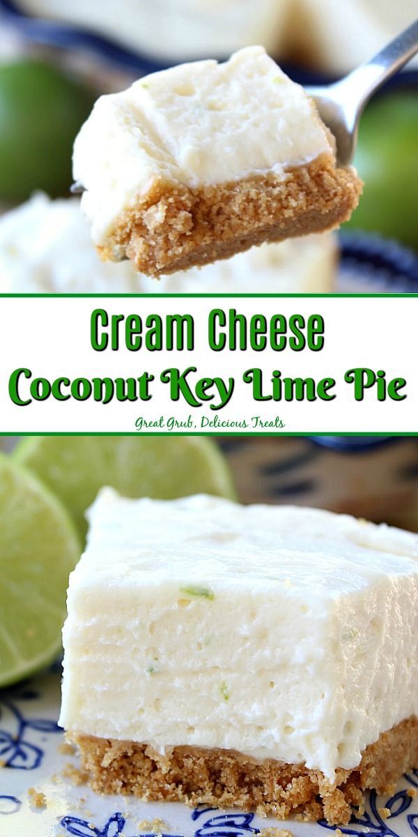 Cream Cheese Coconut Key Lime Pie -   18 desserts Summer lime pie ideas