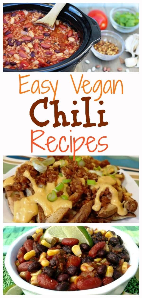 7 Easy Vegan Chili Recipes -   18 healthy recipes No Meat crock pot ideas