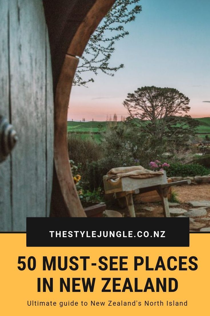 50 BEST PLACES TO VISIT ON THE NORTH ISLAND OF NEW ZEALAND - theStyleJungle - Lifestyle and Travel Blog -   18 travel destinations New Zealand life ideas