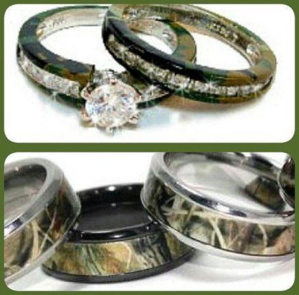 Wedding Rings Sets Camo Mossy Oak 27+ Ideas -   18 wedding Country rings ideas