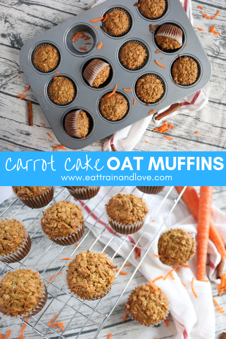 Carrot Cake Oatmeal Muffins -   19 cake Carrot breakfast ideas