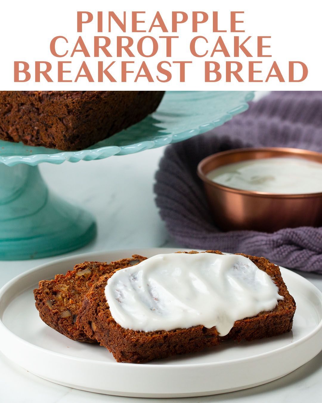 Pineapple Carrot Cake Breakfast Bread Recipe by Tasty -   19 cake Carrot breakfast ideas