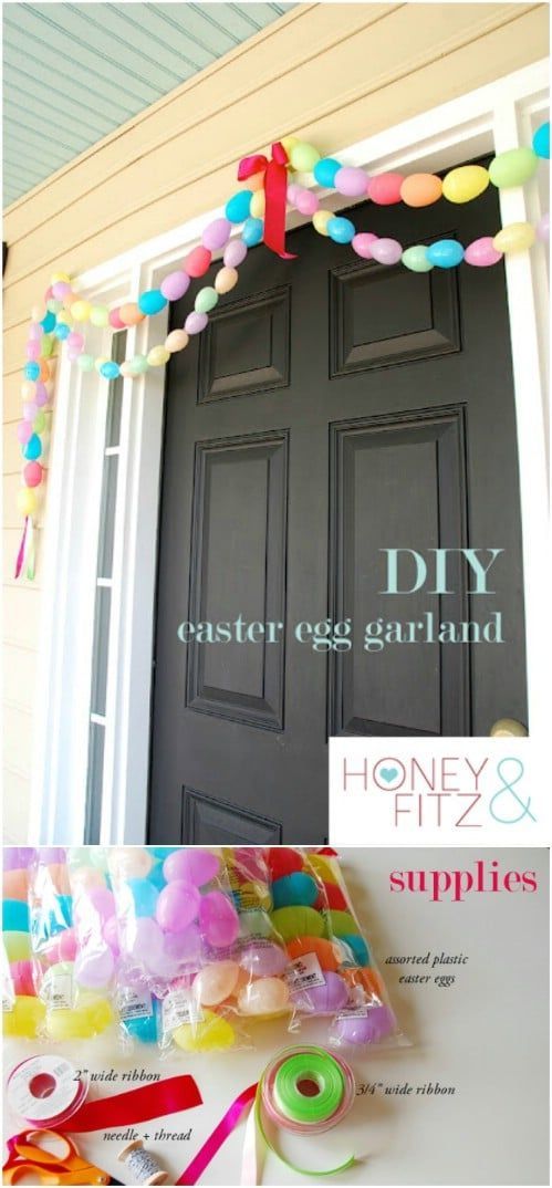 25 Creative DIY Outdoor Easter Decorations That Fill Your Yard With Joy -   19 holiday Decorations easter ideas