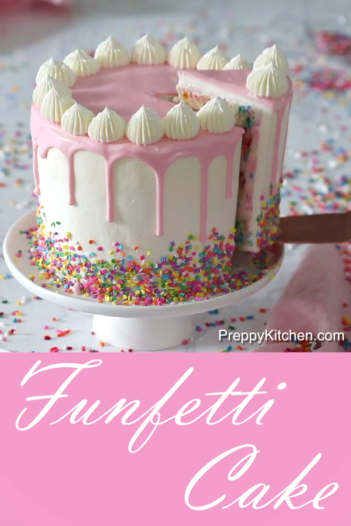 Funfetti Cake -   20 cake Birthday party ideas