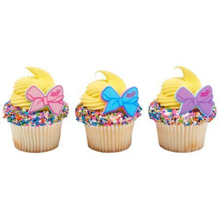 12 Count JoJo Jo Jo The Party's Here Cupcake Cake Rings Birthday Party Favors Toppers - Walmart.com -   20 cake Birthday party ideas