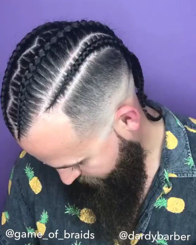 Cool Cornrows Men Hairstyles: How To Get And Style -   6 cornrow hairstyles For Men ideas