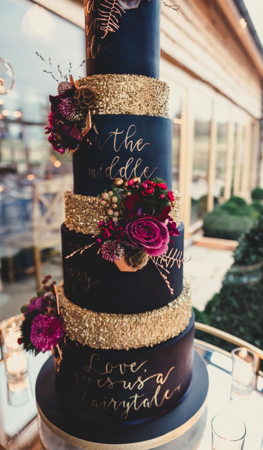 100 Pretty Wedding Cakes To Inspire You -   10 cake Pretty colour ideas