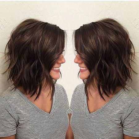 Layered Bob Hairstyles 2017 | Bob Hairstyles -   10 hair Layered brunette ideas