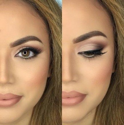 Super Makeup Tutorial Step By Step Simple Brown Eyes Ideas -   10 makeup Morenas step by step ideas