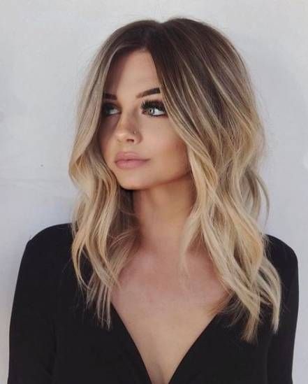 23+ Trendy Hair Blonde Balayage Khloe Kardashian -   12 hair Blonde medium ideas