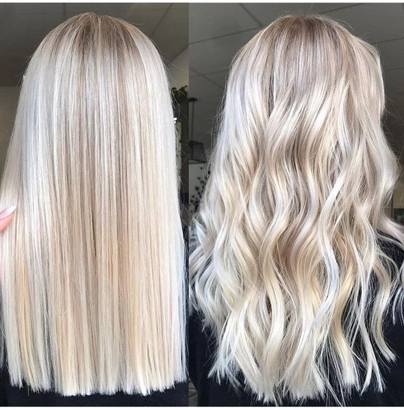 2020 Fashion Ombre Blonde Wigs 100 Human Lace Front Wigs -   12 hair Blonde medium ideas