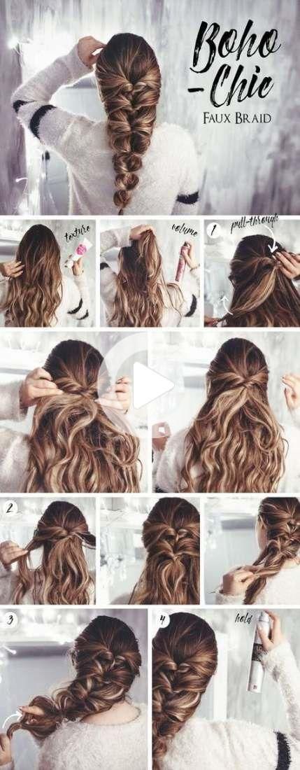 24 Ideas Hairstyles Easy Long Lazy Girl -   12 hairstyles Long lazy ideas