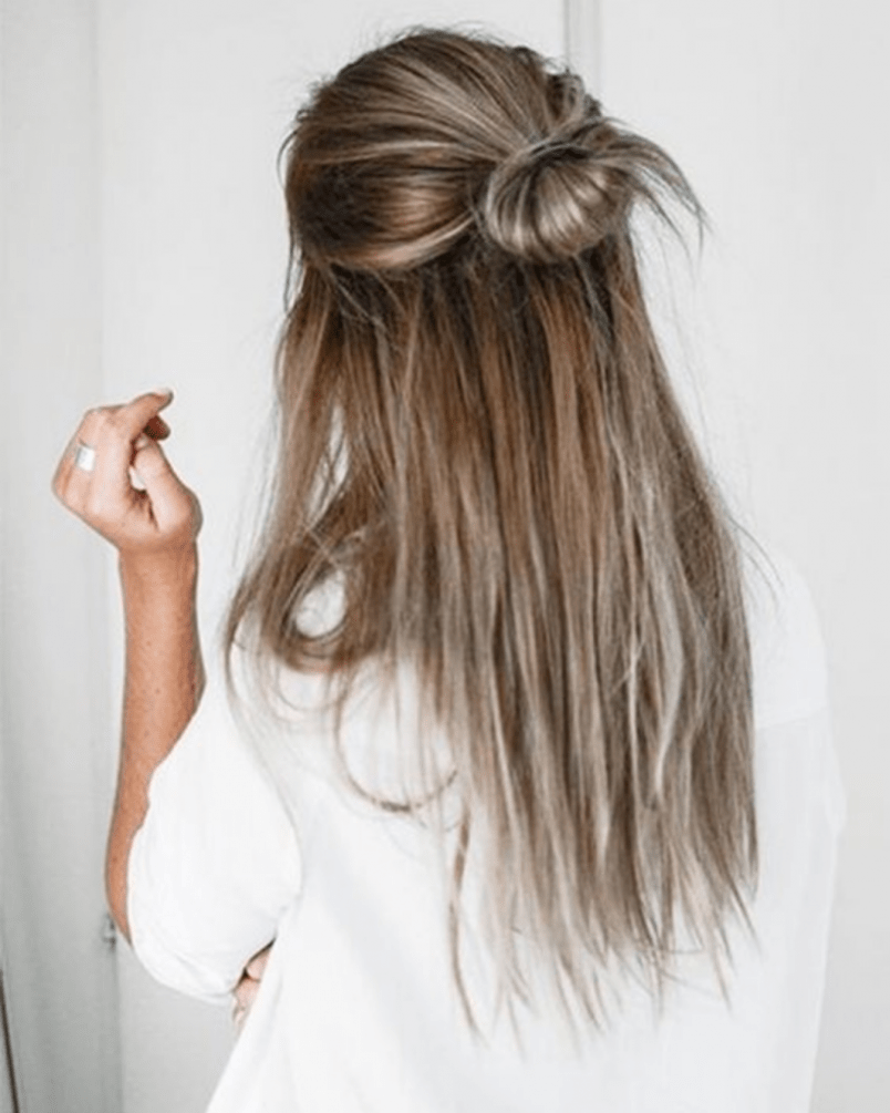 20 Lazy Day Hairstyles That Are Quick And Cute AF - Society19 -   12 hairstyles Long lazy ideas