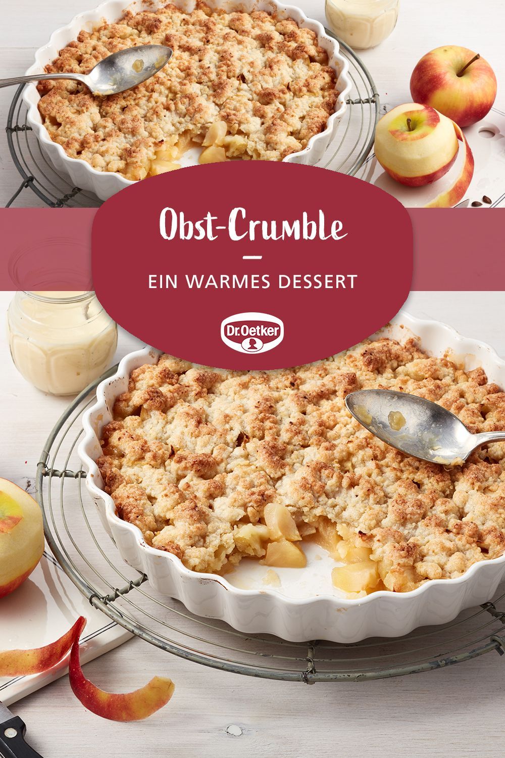 Obst-Crumble -   12 warmes desserts Weihnachten ideas