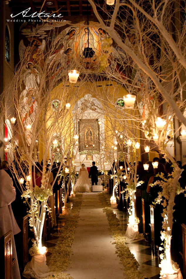 indoor fall wedding altar ideas - Google Search -   12 wedding Church fall ideas