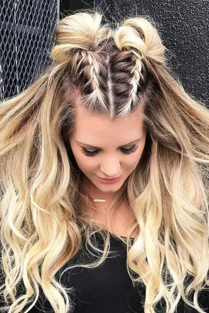 20 Braids Hairstyle & Quiffed Ponytail Hairstyle Ideas 13 -   13 hairstyles Summer ponytail ideas