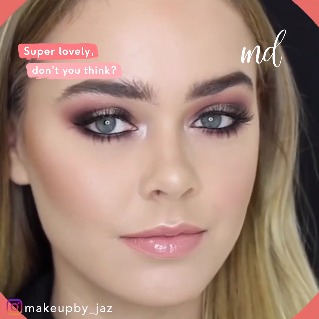 FALL CRANBERRY MAKEUP LOOK IDEA TUTORIAL -   14 bridesmaid makeup Videos ideas