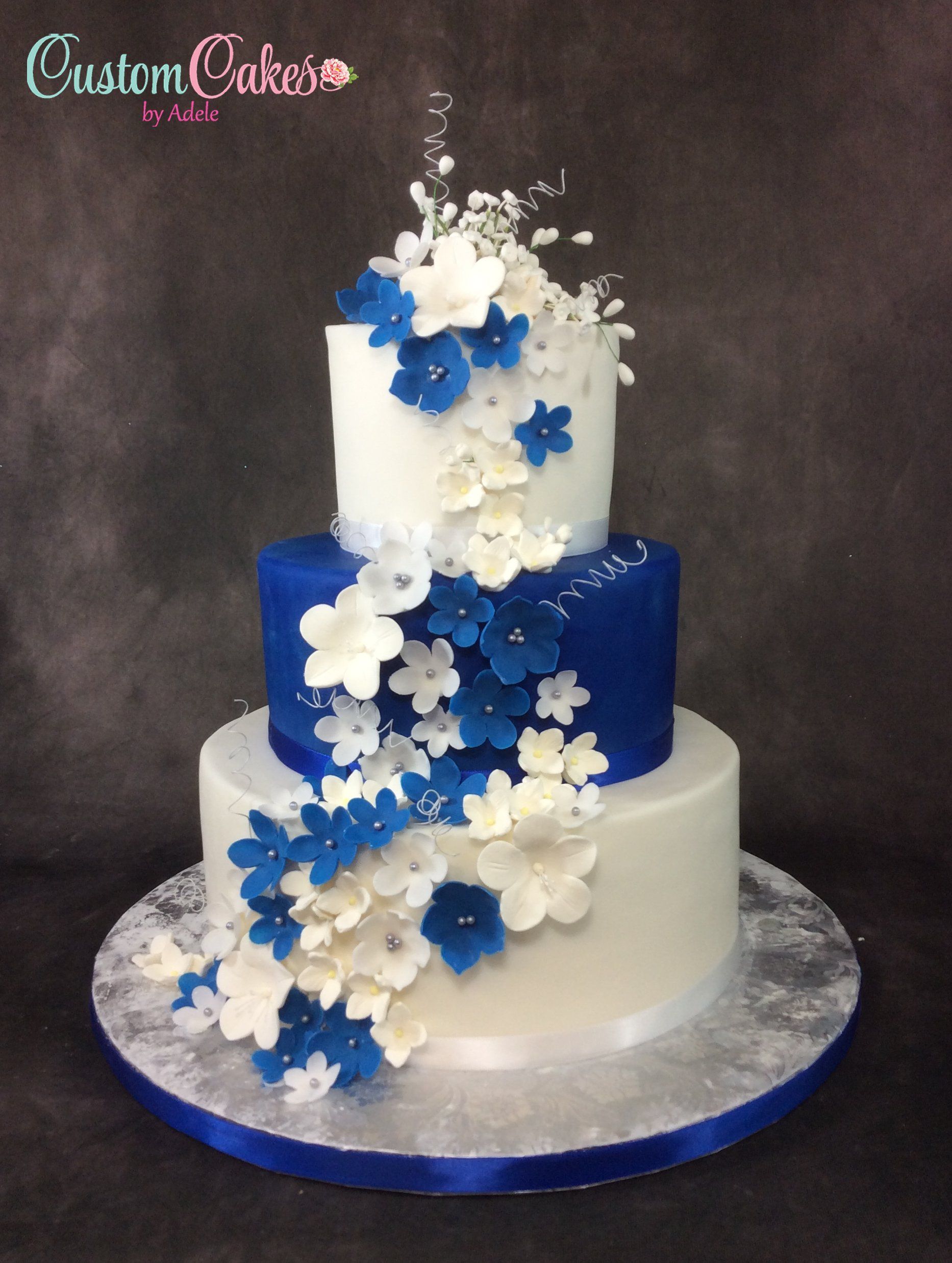 Royal Blue Wedding Cake -   15 cake Wedding royal ideas