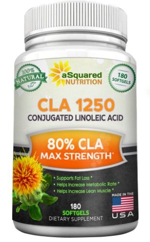 aSquared Nutrition CLA Safflower Oil Supplement (180 Softgel Capsules) - Pure Conjugated Linoleic Acid Weight Loss Diet Pills, Natural CLA 1250mg Plant Derived Seed Complex for Men & Women -   15 diet Pills bad ideas