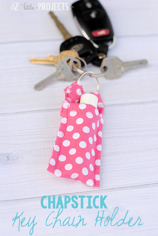 Easy Keychain Chapstick Holder Pattern - Crazy Little Projects -   15 diy projects Simple ideas