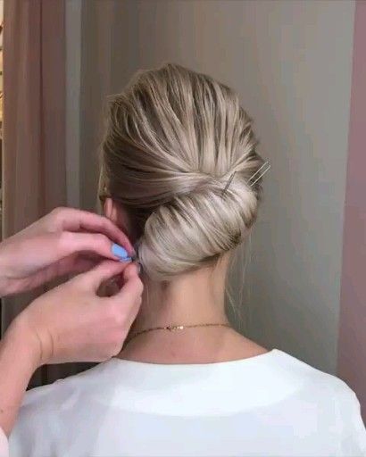 Cute Hair Style Tutorial -   15 hair Bridesmaid medium ideas