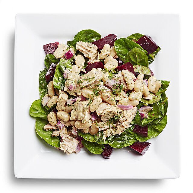 Tuna, White Bean & Dill Salad -   15 healthy recipes Tuna white beans ideas