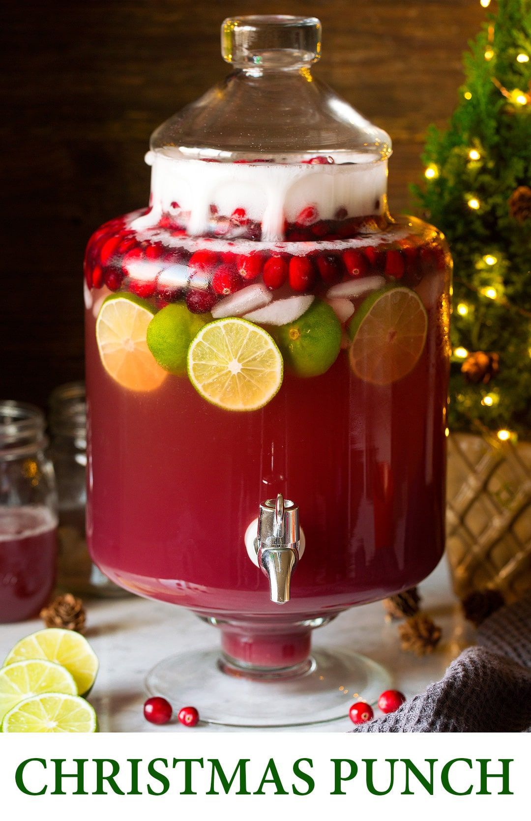 Christmas Punch - Cooking Classy -   15 holiday Time cranberry juice ideas